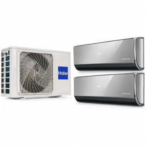Haier Мульти-сплит система на 2 комнаты 2U40S2SM2FA/AS09NS6ERA-B*2шт