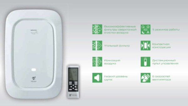 Приточно-очистительный комплекс Royal Clima BREZZA RCBH 150