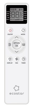 Настенный кондиционер Ecostar KVS-RAY09ST