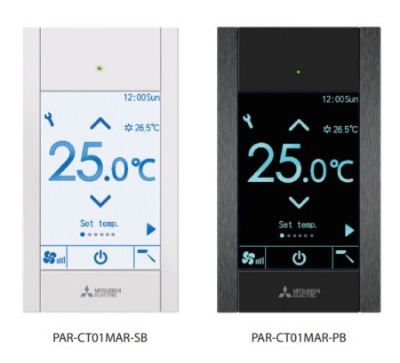 PAR-CT01MAR-SB пульт управления Mitsubishi Electric для бытового кондиционера