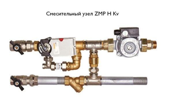 Zilon НС-1037872 ZMP H Kv 10 25-60 смесительный узел для воздушно-тепловых завес