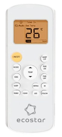 Настенный кондиционер Ecostar KVS-SP12HT.1