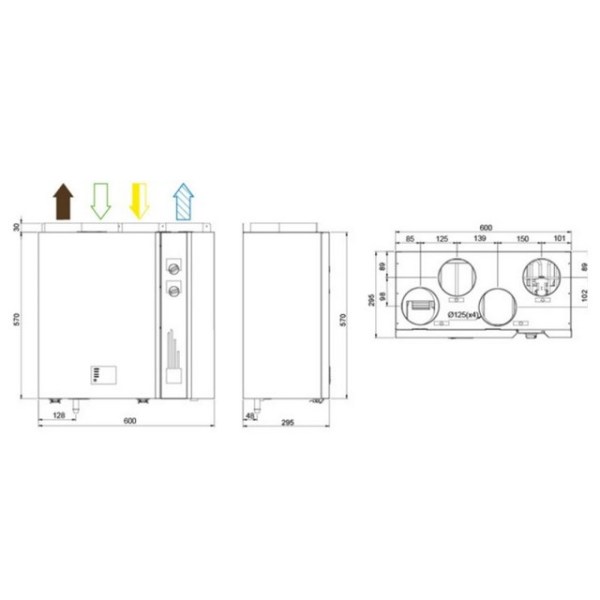 Systemair VX 250 TV/P