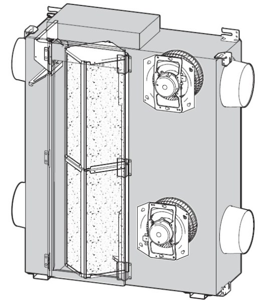 LGH-50RSDC-E Приточно-вытяжная установка Mitsubishi Electric