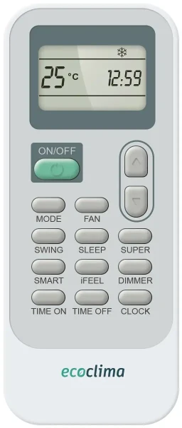 Настенный кондиционер Ecoclima ECW-HE12/AA-4R2/EC-HE12/A-4R2