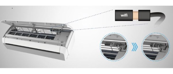 WF 002 модуль управления Wi-Fi (ОПЦИЯ для кондиционеров AUX) для бытового кондиционера